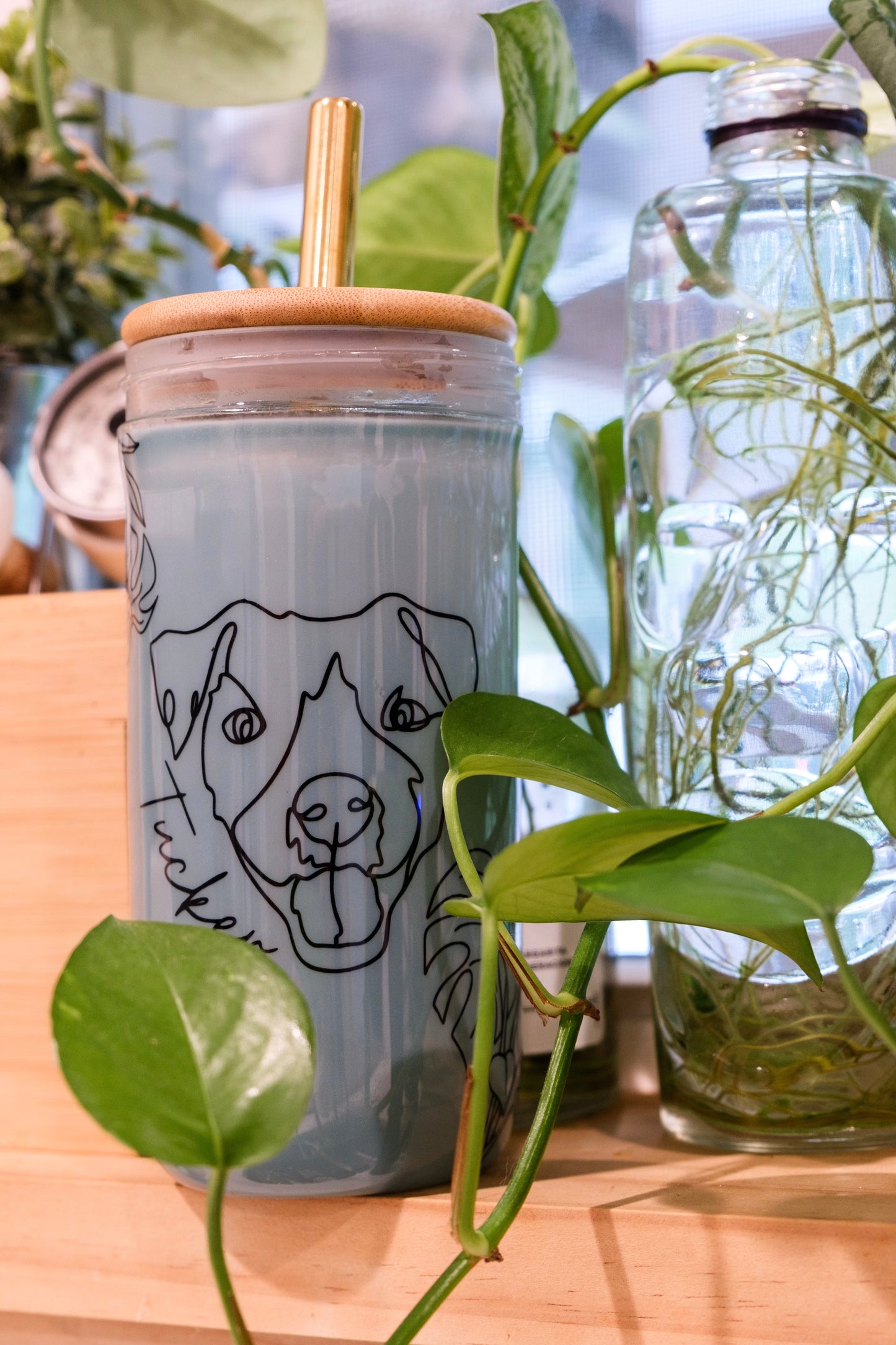 Monstera Leaf Cup & Tumbler